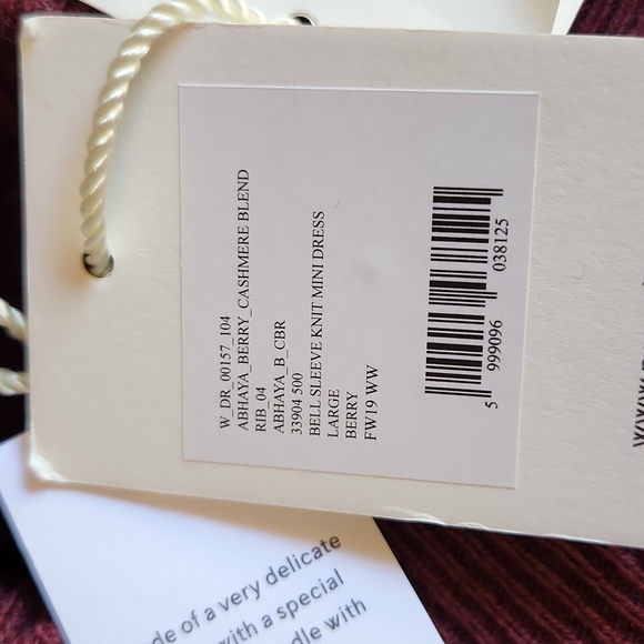 Nanushka Abhaya Sweater Dress Size Large - Picture 10 of 16